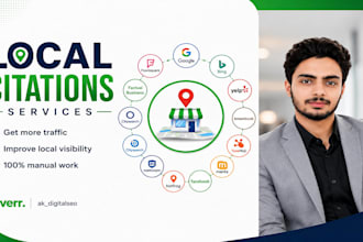 do local citations for aus, ca, uk, germany to improve local SEO and gmb ranking