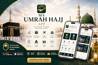 develop custom hajj and umrah apps in multiple language