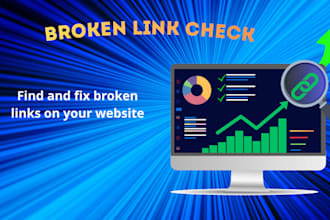 scan your website for broken links,redirects and errors