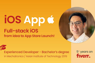 build high quality ios app for iphone, ipad and mac