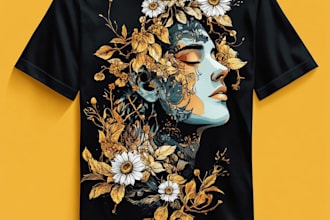 design creative and modern t shirt design