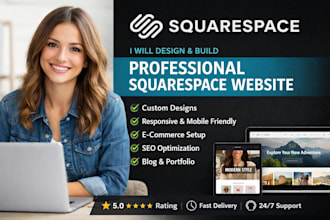 help your business with SEO opetimised website development squarespace