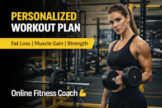 create a workout plan for fat loss, strength, and muscle gain