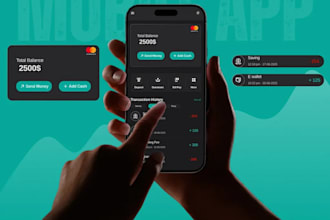 develop fintech app mobile banking app digital wallet app payment app