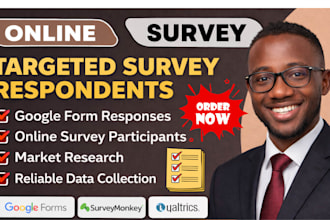 get real targeted survey responses for your research fast