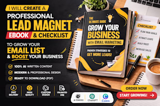 design a high converting lead magnet PDF for your business
