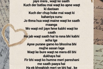 write soulful and personalized urdu or hindi shayari for any occasion