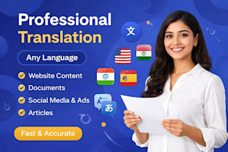 translate your content professionally in multiple languages