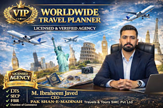 plan your travel itinerary and trip worldwide