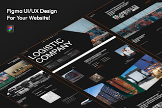 create a professional web design using figma