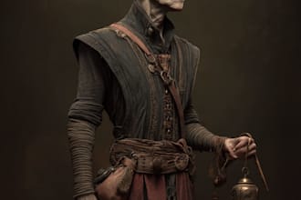 fantasy horror and fantasy horror character