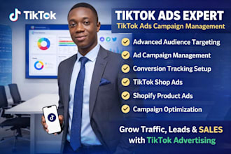 be your tiktok ads expert to run profitable tiktok ads campaigns