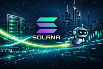 build solana arbitrage bot, token trending bot, volume bot, solana trading bot