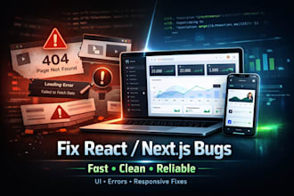 fix bugs in your nextjs or react app