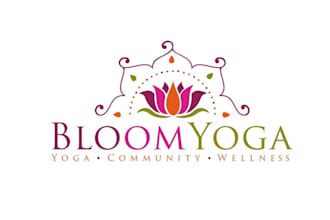 design best quality super new logo for bloom yoga