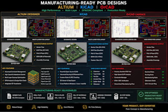 create manufacturing, ready pcb designs in altium, kicad, and orcad