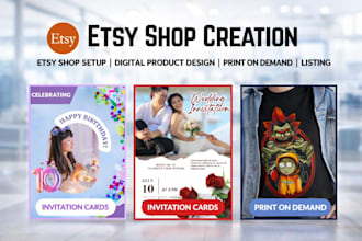 set up etsy shop design etsy digital products boost etsy sales etsy SEO listing