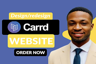 design card website card landing page, redesign card website card co payhip