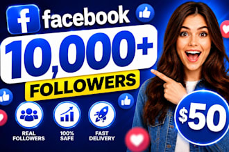 buy 10,000 facebook followers fast, organically