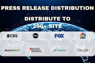 distribute CEO press release writing premium high da distribution