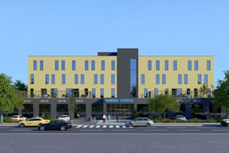 design your shipping container into realistic house, hospital and retail area