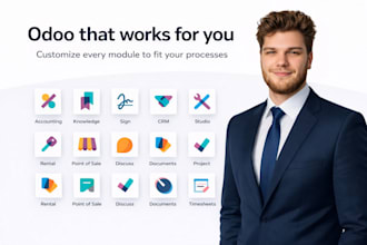 customize odoo, develop a custom module, integrations, other