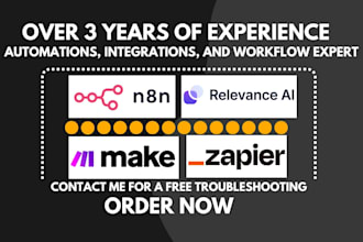 n8n developer n8n whatsapp chatbot n8n faceless youtube automation