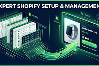 do expert shopify product listing, bulk uploads, and catalog management