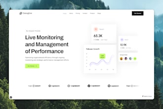 design interactive and converting website in framer