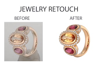 do high end jewelry retouching and editing