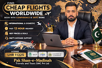 find cheap international and domestic flights worldwide