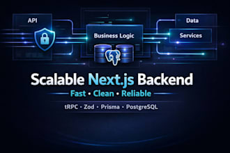 build a scalable nextjs backend that ships faster