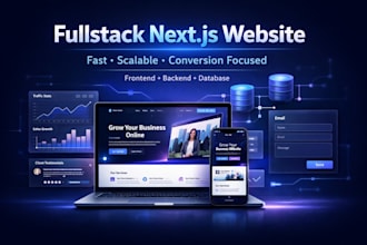 build a fullstack nextjs website that converts better