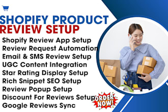 setup shopify product review loox judge me junip yotpo trustwill kudosi