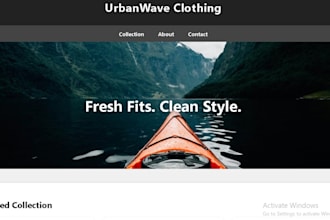 make a custom website