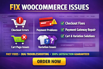 fix woocommerce checkout payment gateway cart page product variation issues