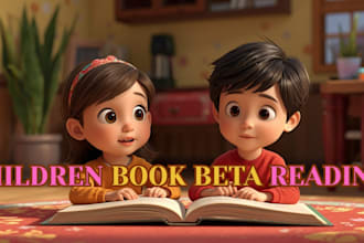 beta read your children book, developmental edit, proofread middle grade novel