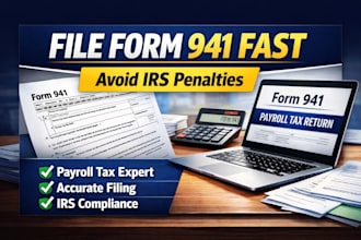 prepare and file form 941 payroll tax return to avoid irs penalties