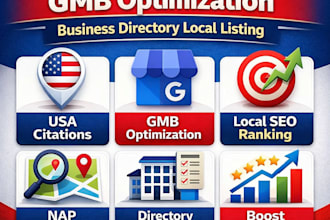 do local seo usa citations gmb optimization business directory local listing