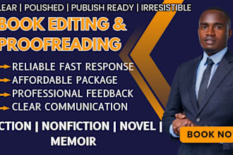do line editing and copy editing for your novel