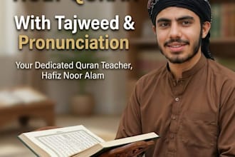 be your professional quran teacher, tajweed and arabic tutor