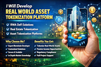 develop real world asset tokenization platform, real estate tokenization