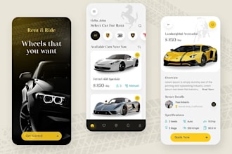 build ai powered car rental, car inspection, car listing app, car dealership app