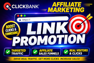 clickbank affiliate link promotion, link promotion, affiliate marketing