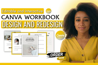 design pdf lead magnet canva ebook workbook freebie and book layout design