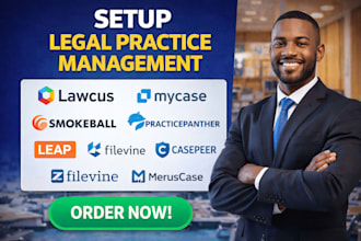 setup lawcus mycase smokeball practicepanther leap filevine casepeer meruscase