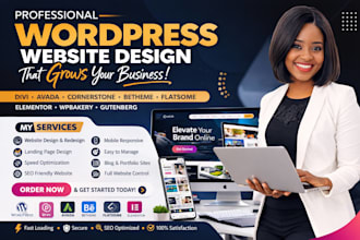 cornerstone kadence wpbakery divi betheme voxel gutenberg, wordpress website