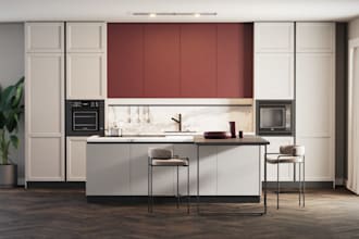 kitchen 3d modeling ,rendering and design
