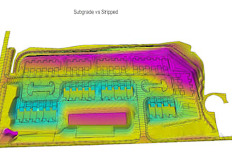 agtek earthwork takeoff, cut and fill analysis