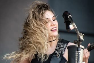 female rock metal vocalist scream metal vocals deathcore growl metalcore singer